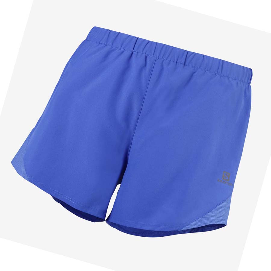 Bermudas Salomon CROSS REBEL 4\'\' Mujer Azules | MX 2353SGL